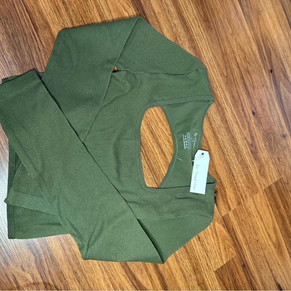 Zara Olive Bodysuit Top
